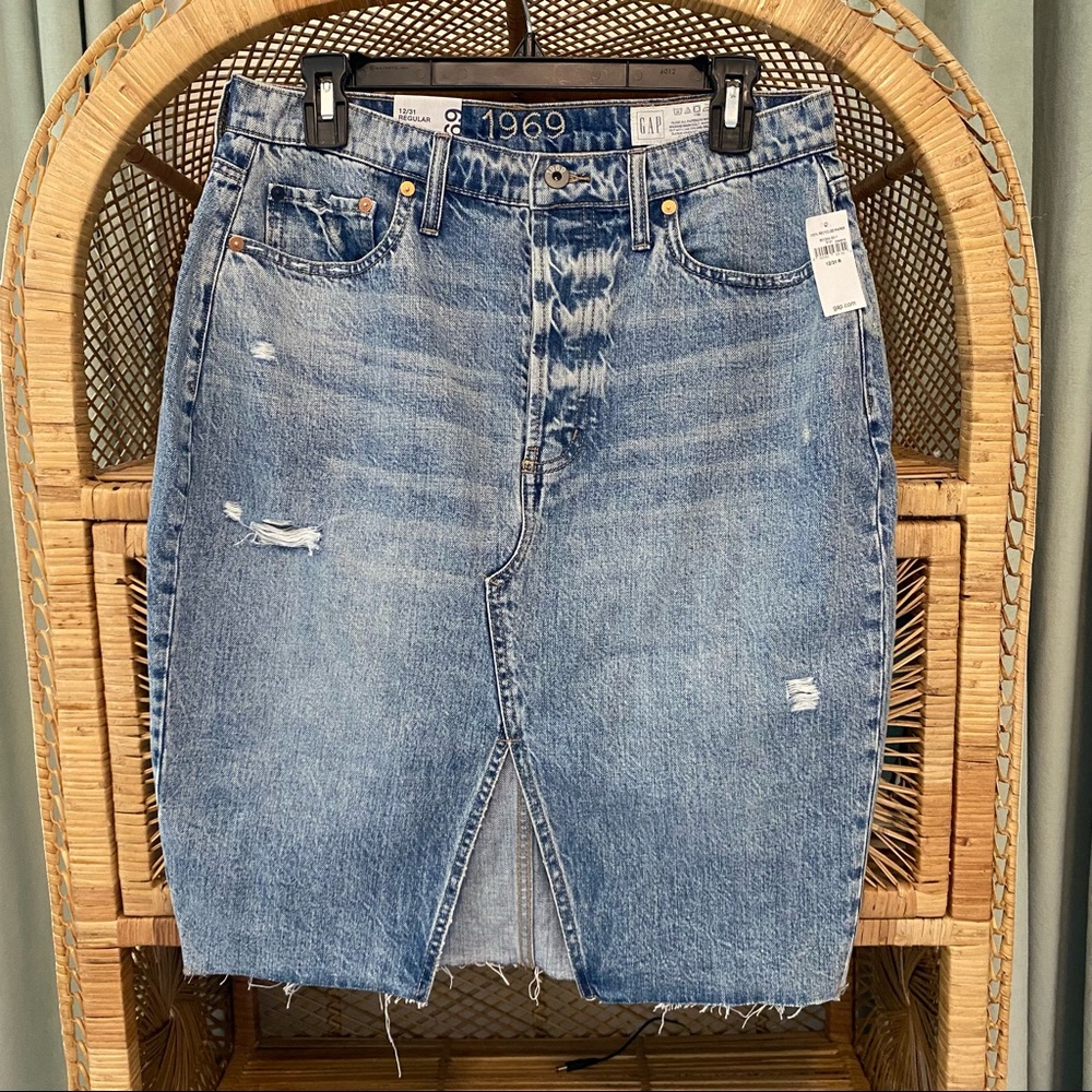 Gap Denim Skirt MIDI length